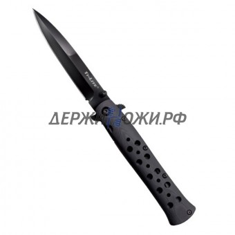 Нож Ti-Lite 4" Limited Edition CTS-XHP Black Blade, G10 Handle Cold Steel складной CS 26AGST